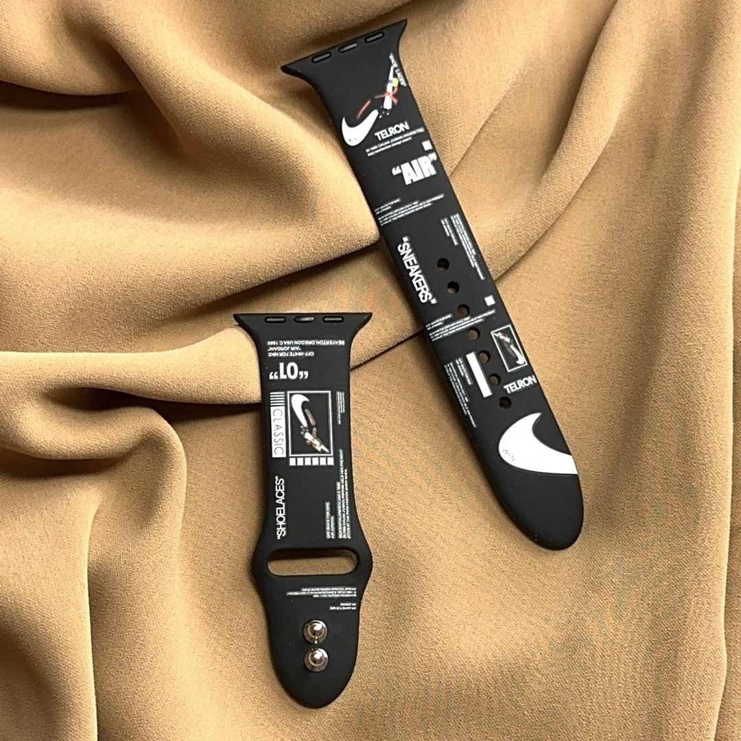 applewatchベルト シリコンラバー 時計ベルト42/44/45/49mm メンズのファッション小物(ベルト)の商品写真
