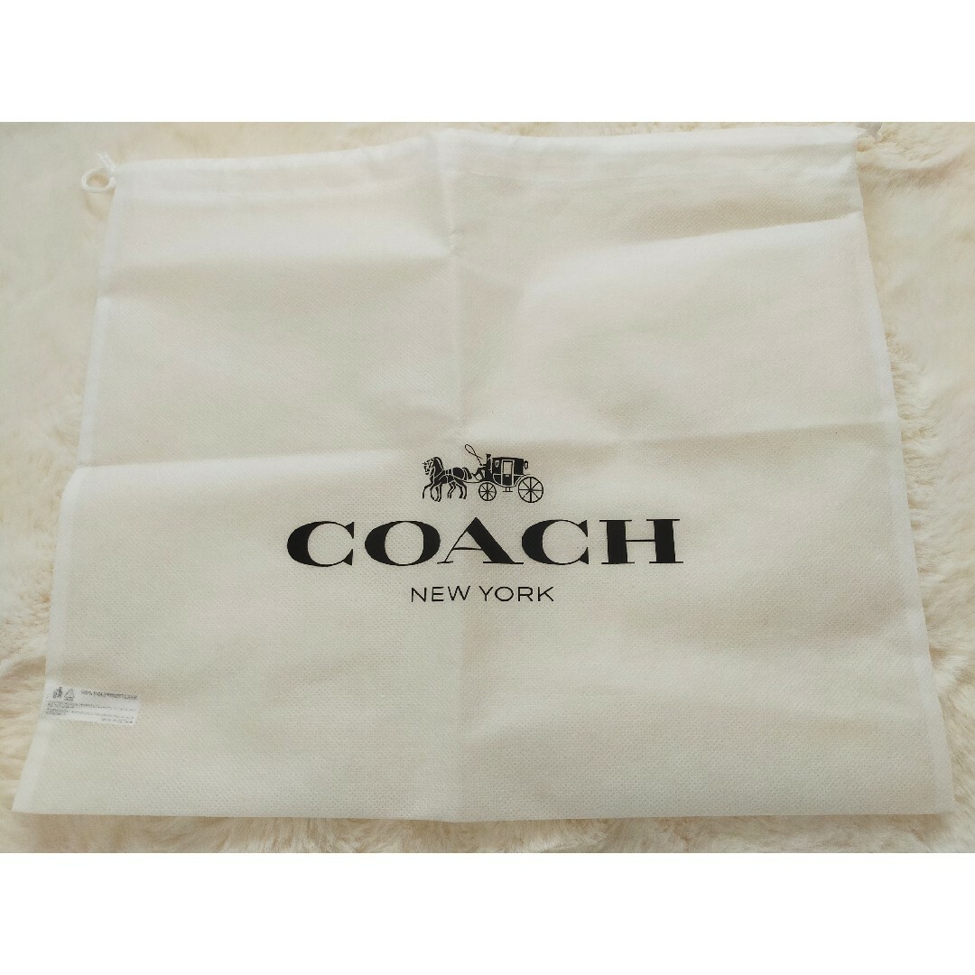 COACH(コーチ)のコーチ　袋 ４０cm x３５cm レディースのバッグ(ショップ袋)の商品写真
