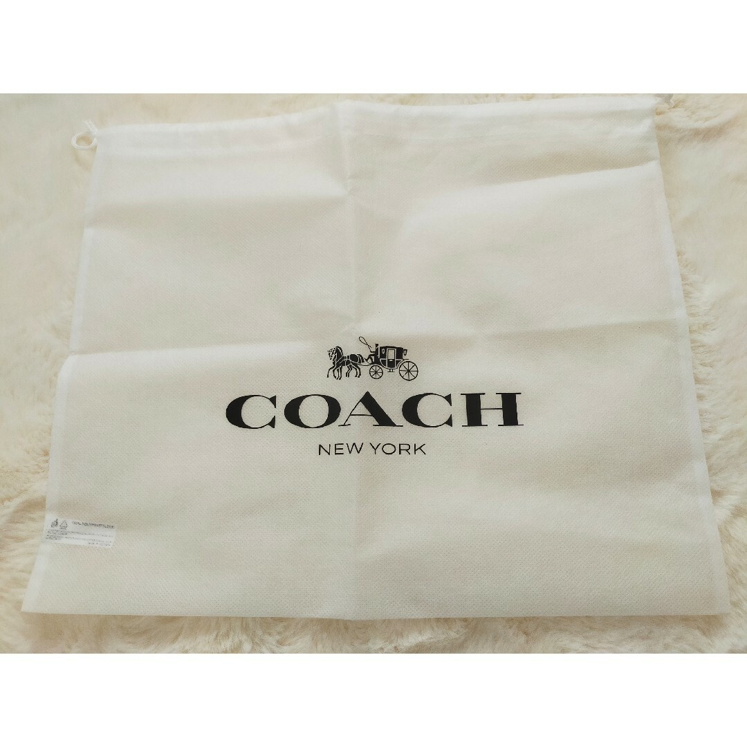 COACH(コーチ)のコーチ　袋 ４０cm x３５cm レディースのバッグ(ショップ袋)の商品写真