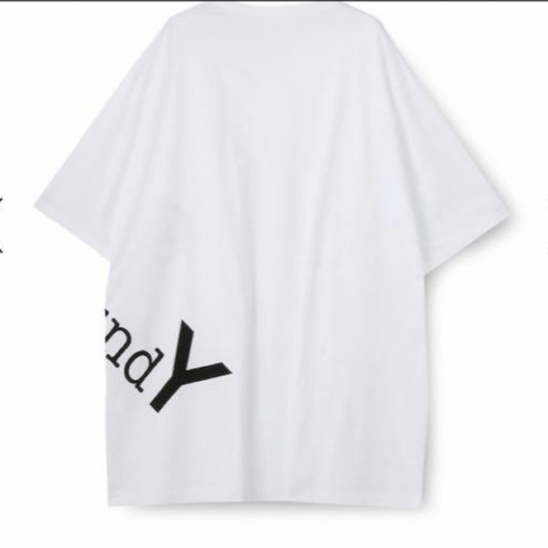 Ground Y(グラウンドワイ)の30/cotton Jersey GY Logo Jumbo Graphic T メンズのトップス(Tシャツ/カットソー(半袖/袖なし))の商品写真