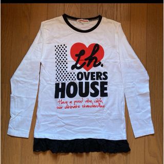 女児ロングTシャツ LOVERS HOUSE ロングTシャツ(160cm)(Tシャツ/カットソー)