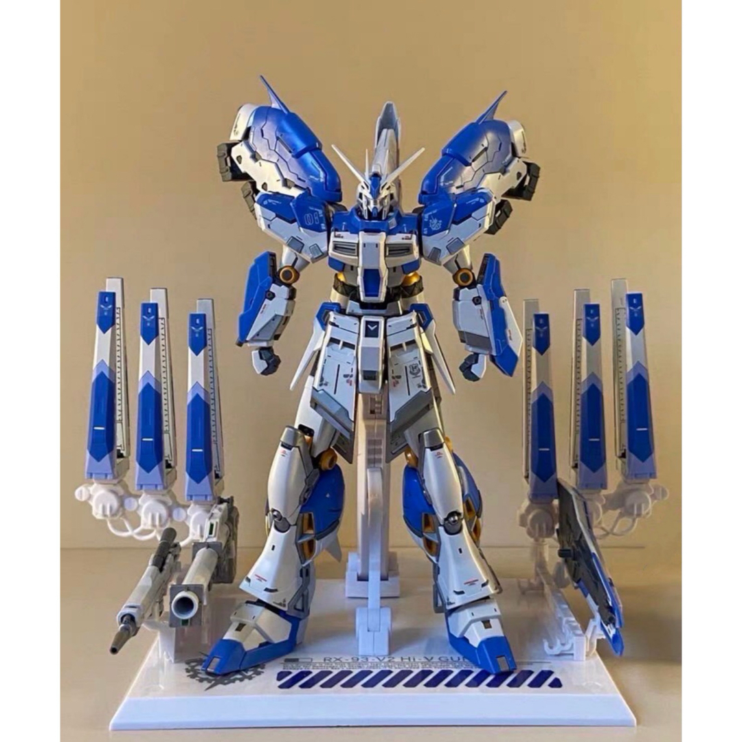 RG 1/144 RX-93 Hi-νガンダム用アクションベース　台座　 エンタメ/ホビーのおもちゃ/ぬいぐるみ(模型/プラモデル)の商品写真