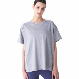 [Laviwell] ストレッチ UVカット Tシャツ 半袖 オーバーサイズ ゆ(その他)