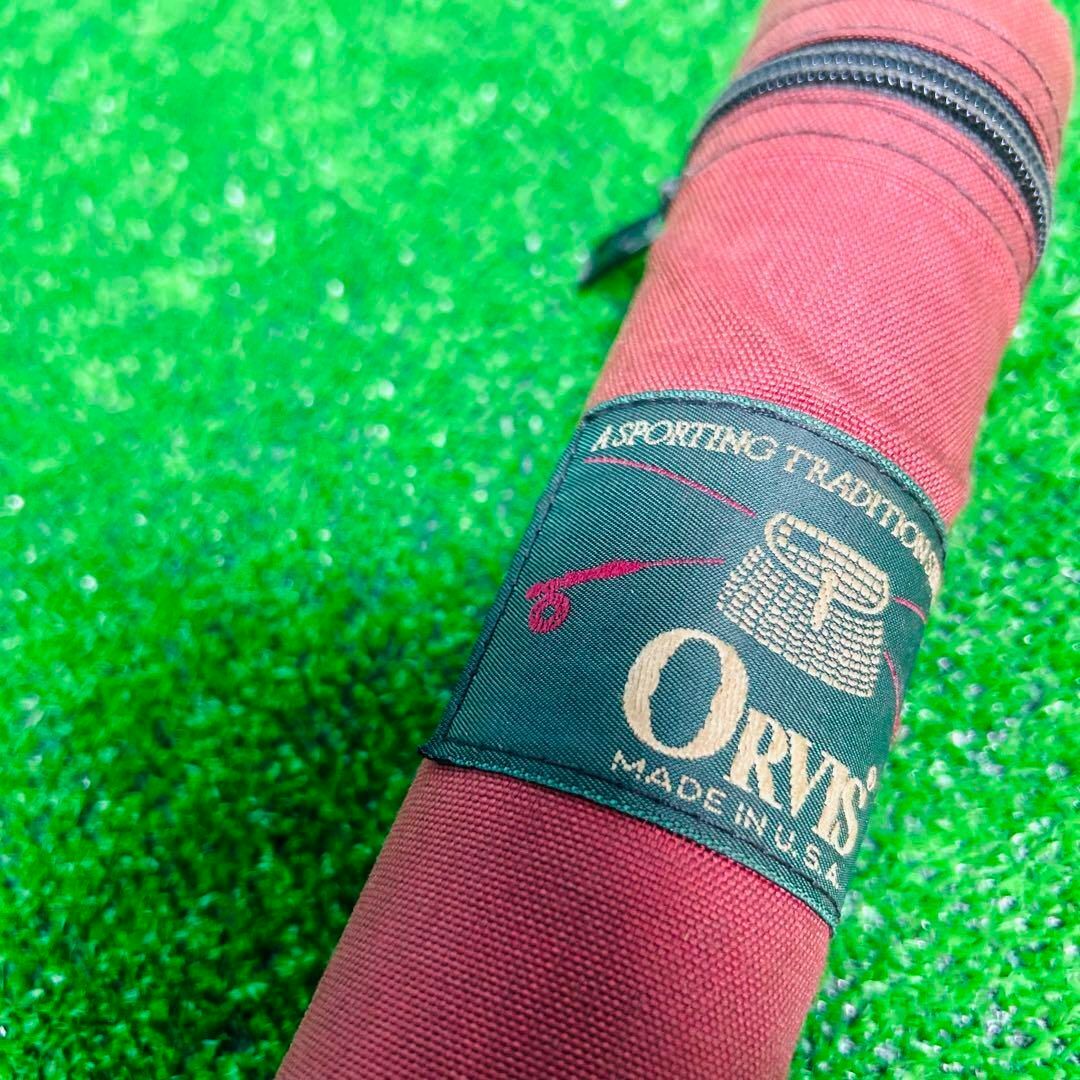 ORVIS オービス　フライフィッシング　ロッドケース　アメリカ製　レア スポーツ/アウトドアのフィッシング(ロッド)の商品写真