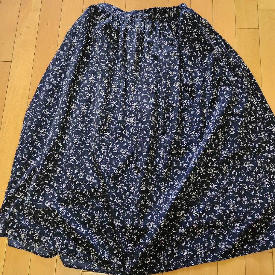 GLACIER(グラシア)の美品　グラシア　花柄フレアースカート レディースのスカート(ロングスカート)の商品写真