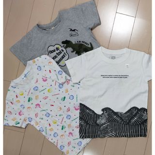 キッズＴシャツ３枚セット110(Tシャツ/カットソー)