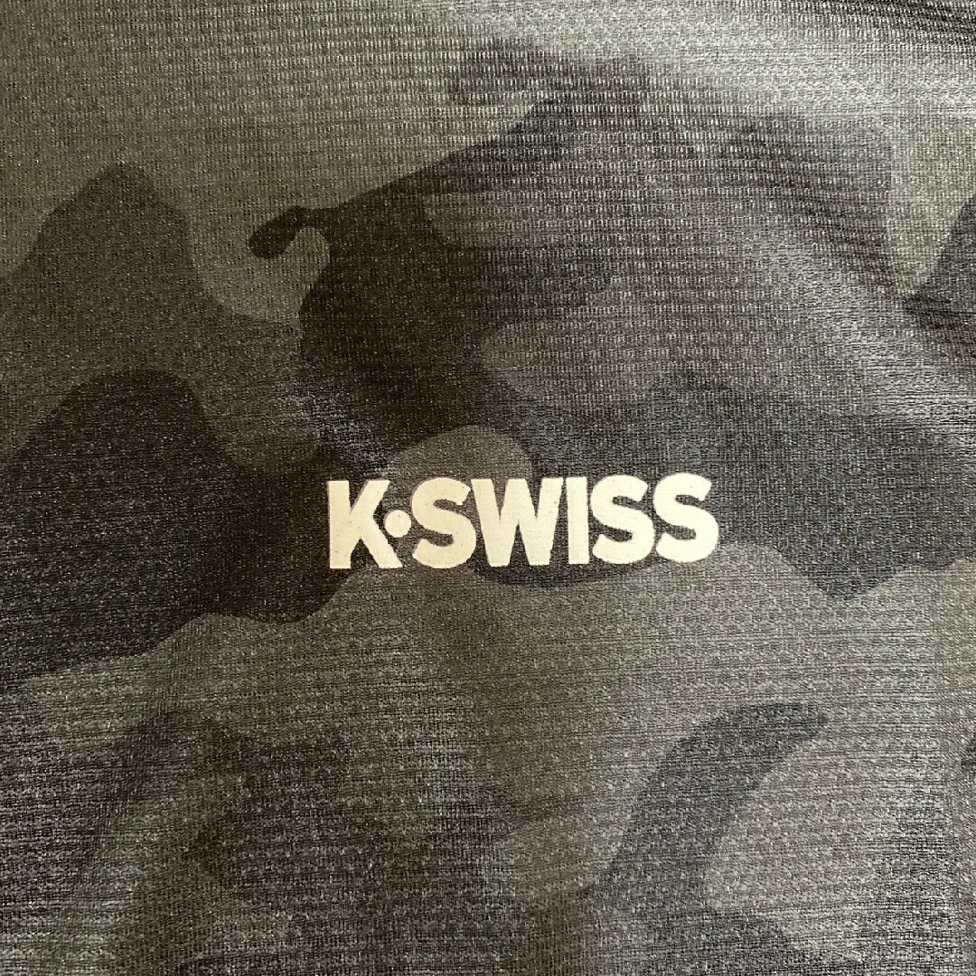 K-SWISS(ケースイス)のM　K-SWISS 新品　UV対策ジャケット　ジャンパー　メンズ　ブラック メンズのジャケット/アウター(その他)の商品写真