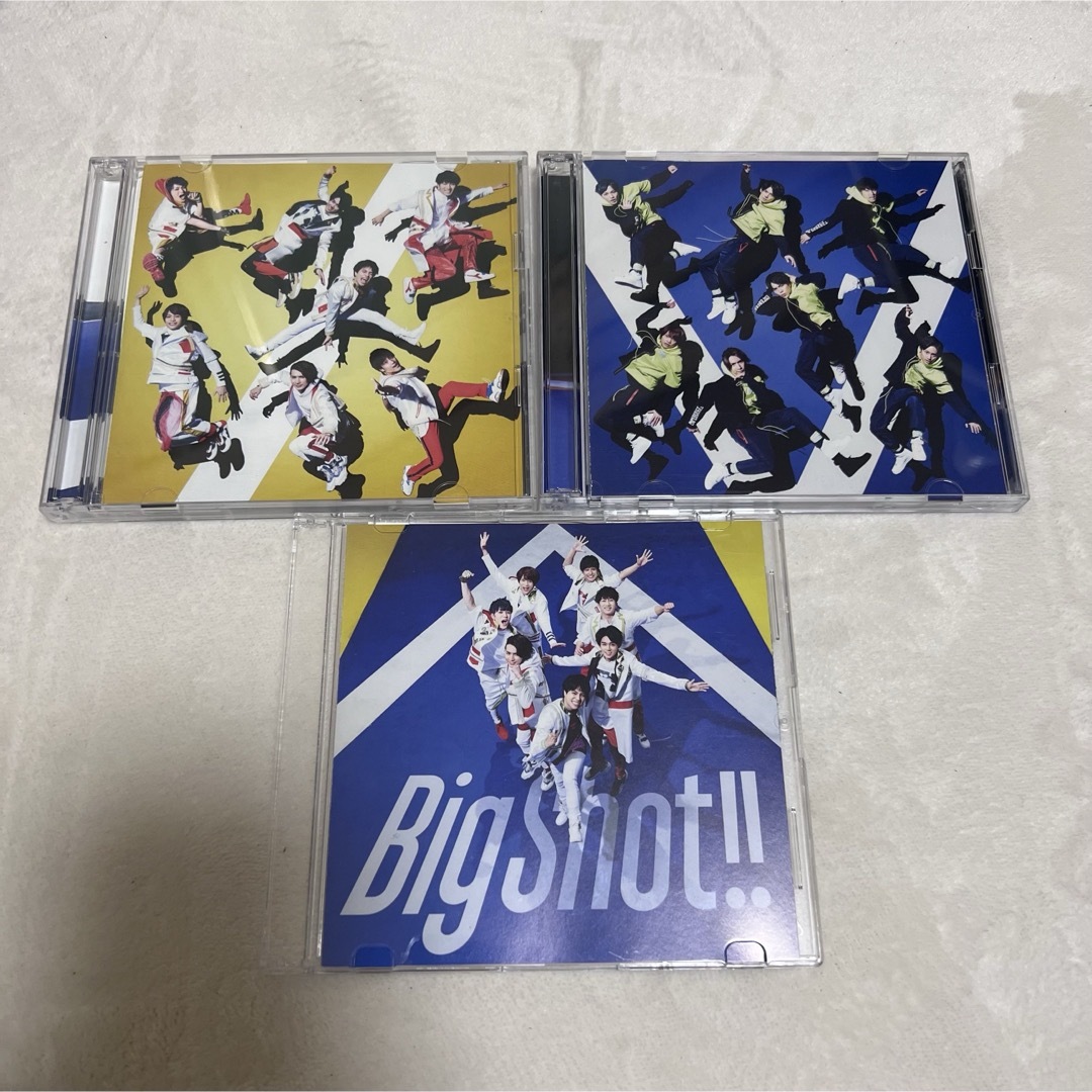 ジャニーズWEST(ジャニーズウエスト)のWEST Big Shot!! 初回盤A B 通常盤 エンタメ/ホビーのタレントグッズ(アイドルグッズ)の商品写真