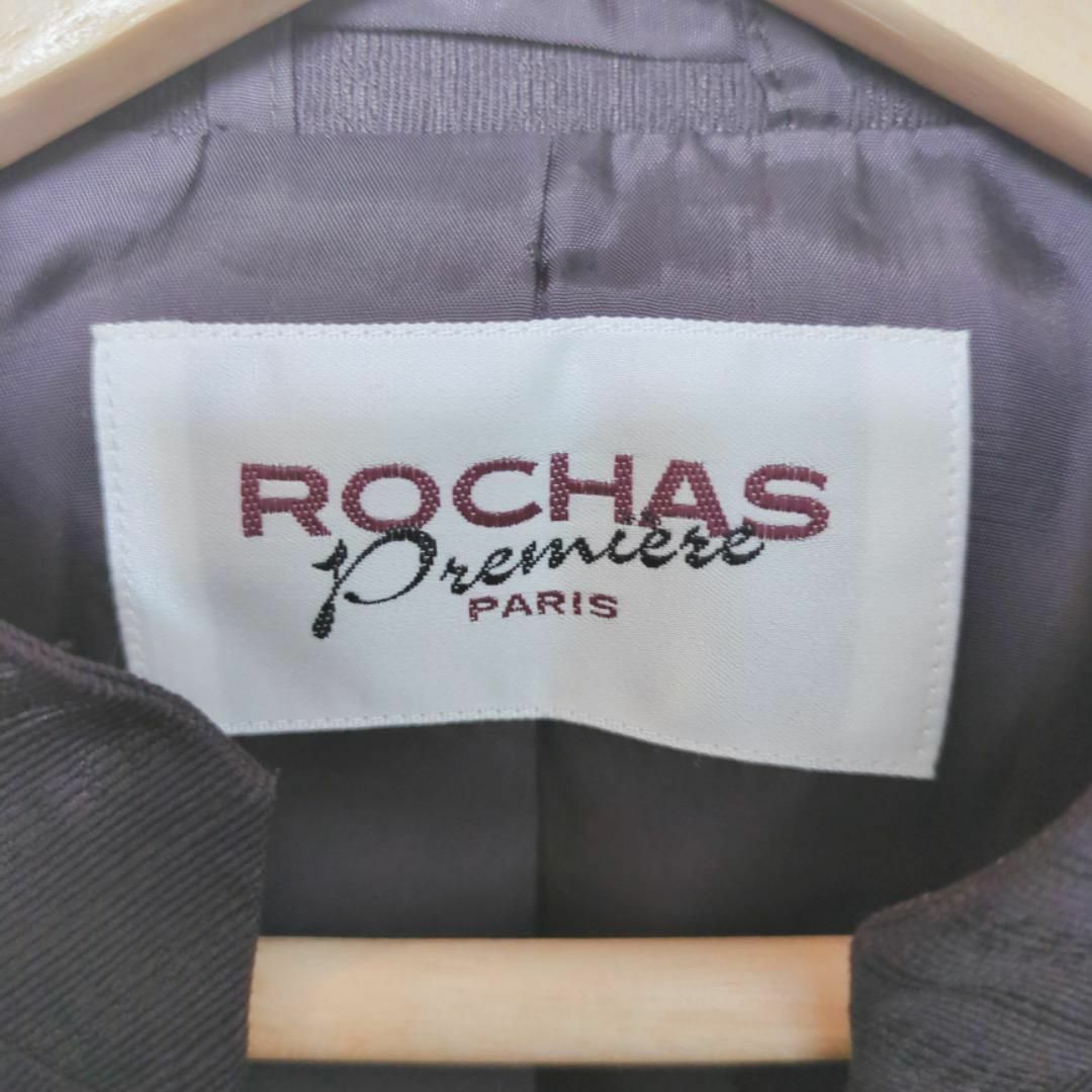 ROCHAS(ロシャス)のMS043/ROCHAS スーツ上下 セットアップ ジャケット スカート 毛混 レディースのフォーマル/ドレス(その他)の商品写真