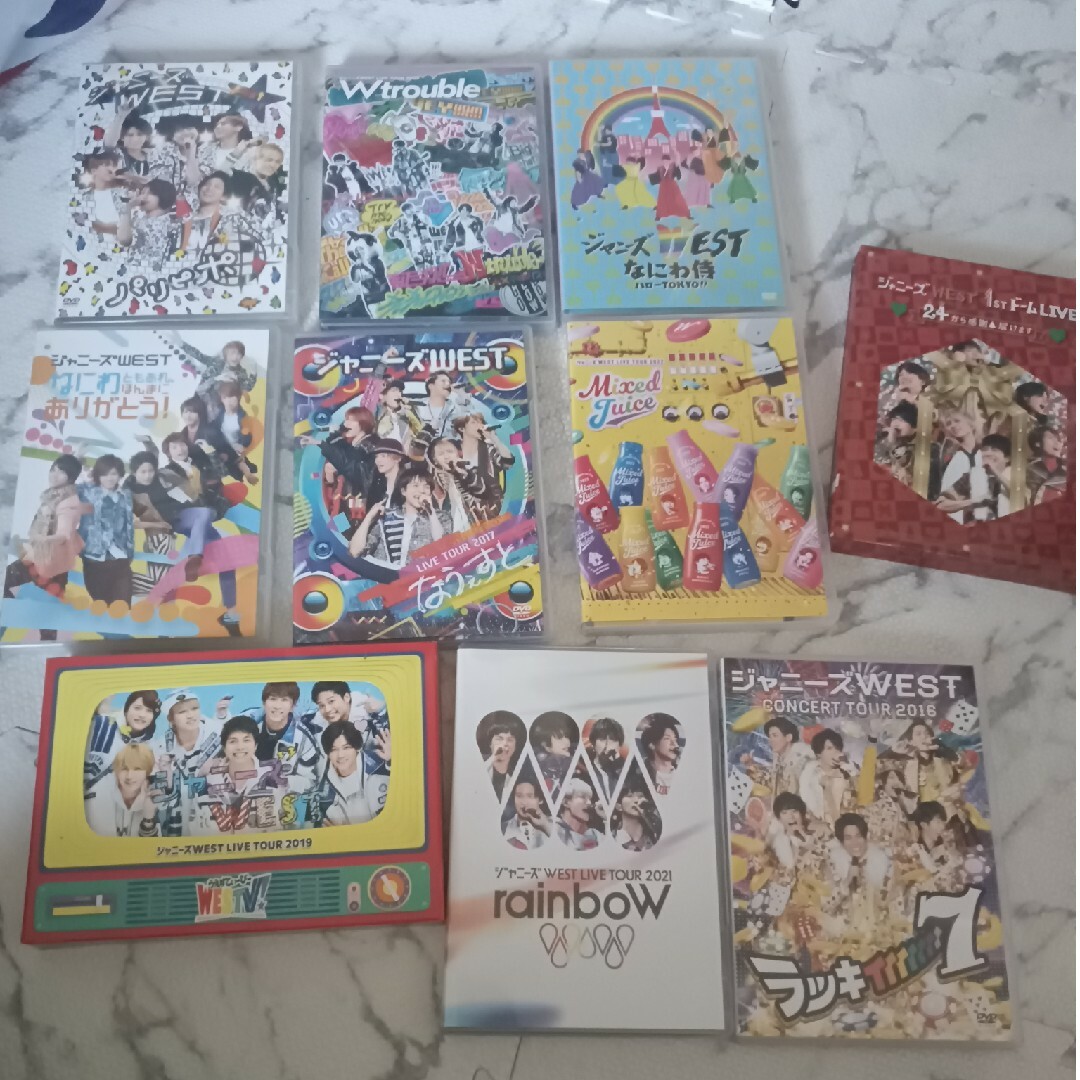 ジャニーズWEST(ジャニーズウエスト)の♡WEST DVD セット単品可能♡ エンタメ/ホビーのタレントグッズ(アイドルグッズ)の商品写真