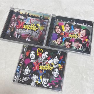 ジャニーズウエスト(ジャニーズWEST)のWEST W trouble 初回盤A B 通常盤(アイドルグッズ)