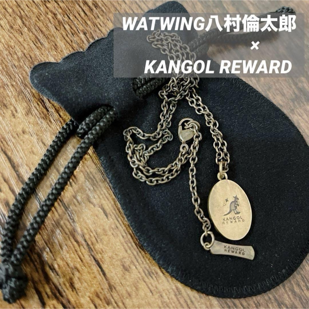 KANGOL(カンゴール)の限定販売品WATWING八村倫太郎×KANGOL REWARDコラボネックレス エンタメ/ホビーのタレントグッズ(アイドルグッズ)の商品写真