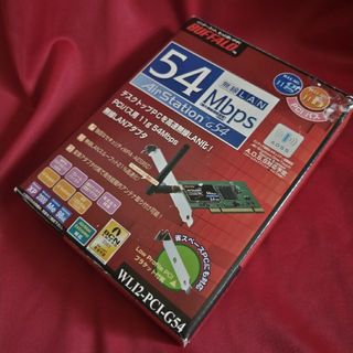 無線LANアダプタ WLI-PCI-G54 BUFFALO バッファロー(PC周辺機器)