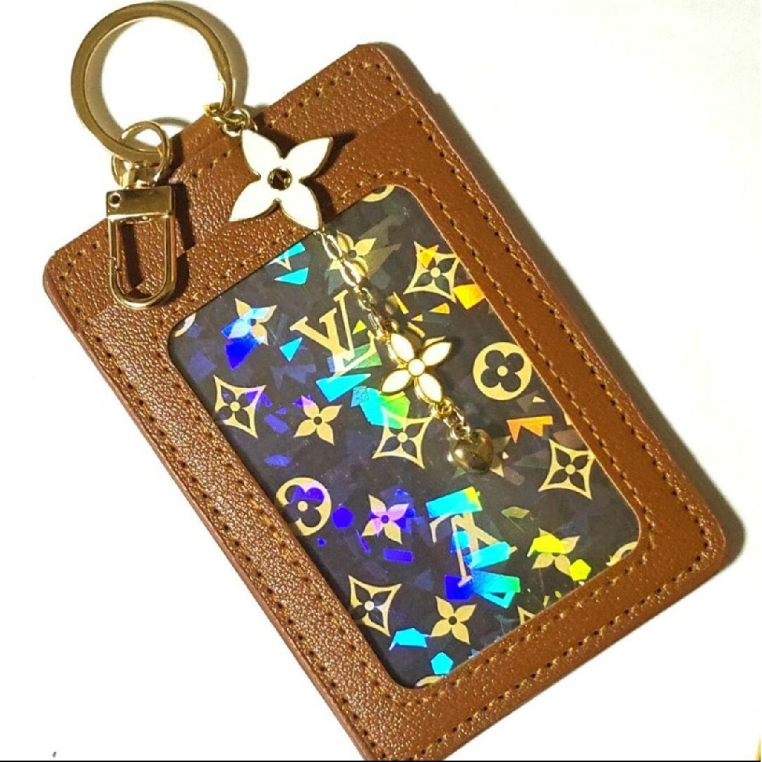 LOUIS VUITTON(ルイヴィトン)の希少♥LOUIS VUITTON♦モノグラムトランプ １枚 新品パスケースD58 レディースのファッション小物(パスケース/IDカードホルダー)の商品写真