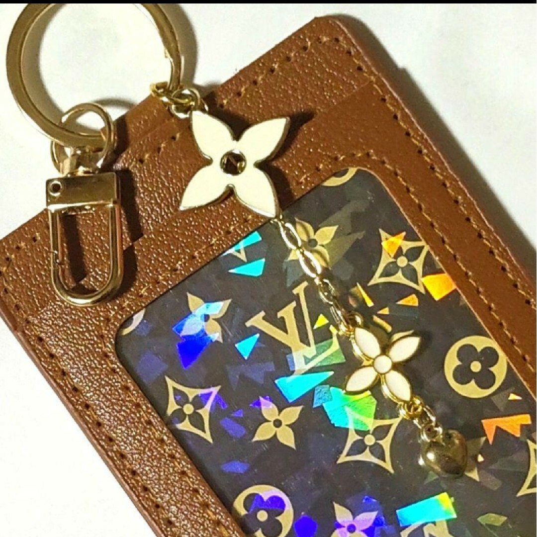 LOUIS VUITTON(ルイヴィトン)の希少♥LOUIS VUITTON♦モノグラムトランプ １枚 新品パスケースD58 レディースのファッション小物(パスケース/IDカードホルダー)の商品写真