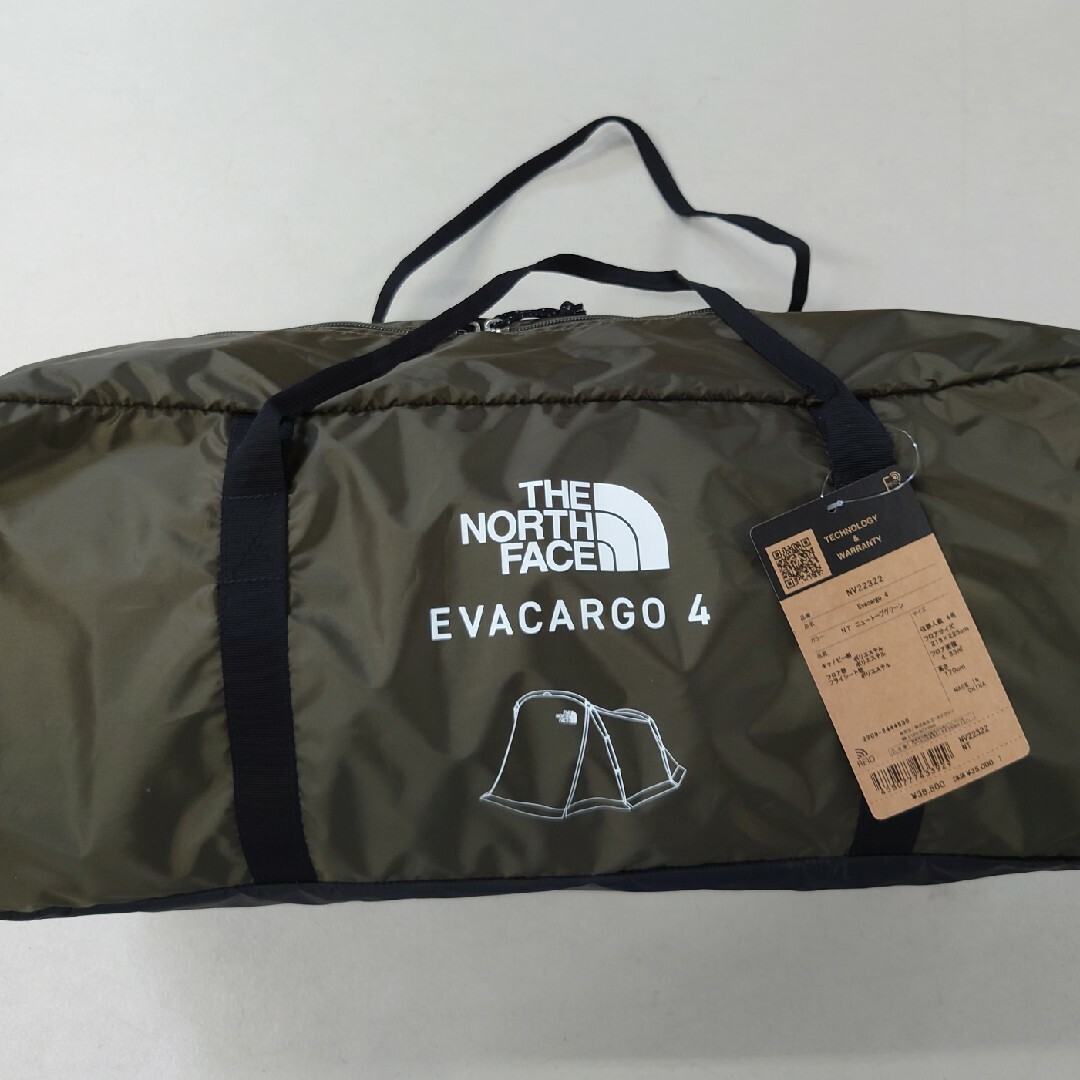 THE NORTH FACE(ザノースフェイス)のノースフェイス　テント　Evacargo 4　エバカーゴ4 スポーツ/アウトドアのアウトドア(テント/タープ)の商品写真