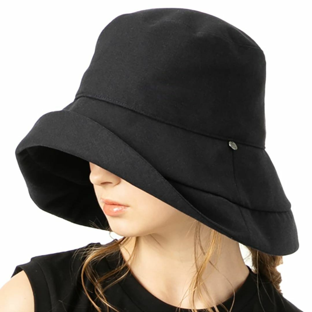 [Ｌｏｏ＆ｃ] [ルーアンドシー] 帽子 レディース 大きいサイズ つば広 接触 レディースのファッション小物(その他)の商品写真