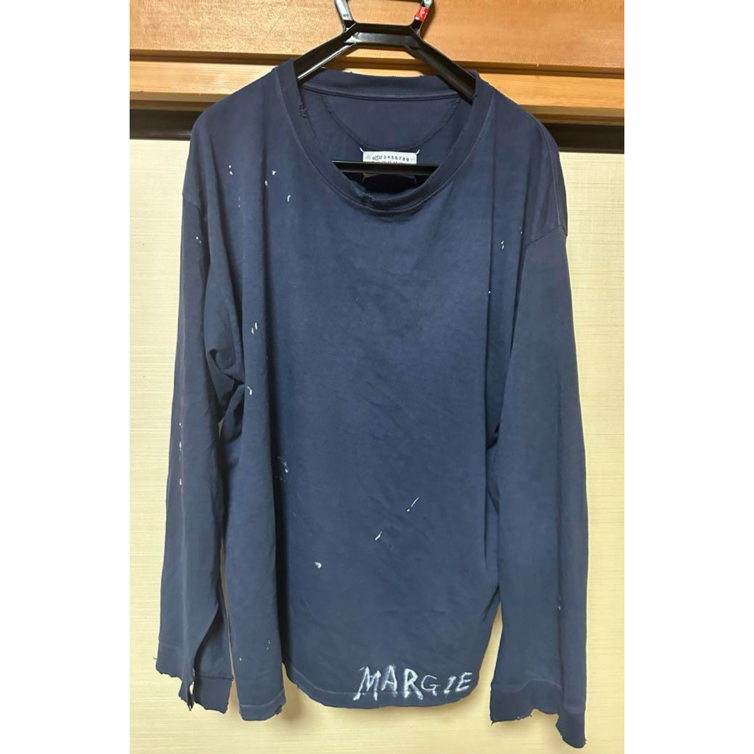 Maison Martin Margiela(マルタンマルジェラ)のメゾンマルジェラ 24SSダメージ加工ロングカットソー メンズのトップス(Tシャツ/カットソー(七分/長袖))の商品写真