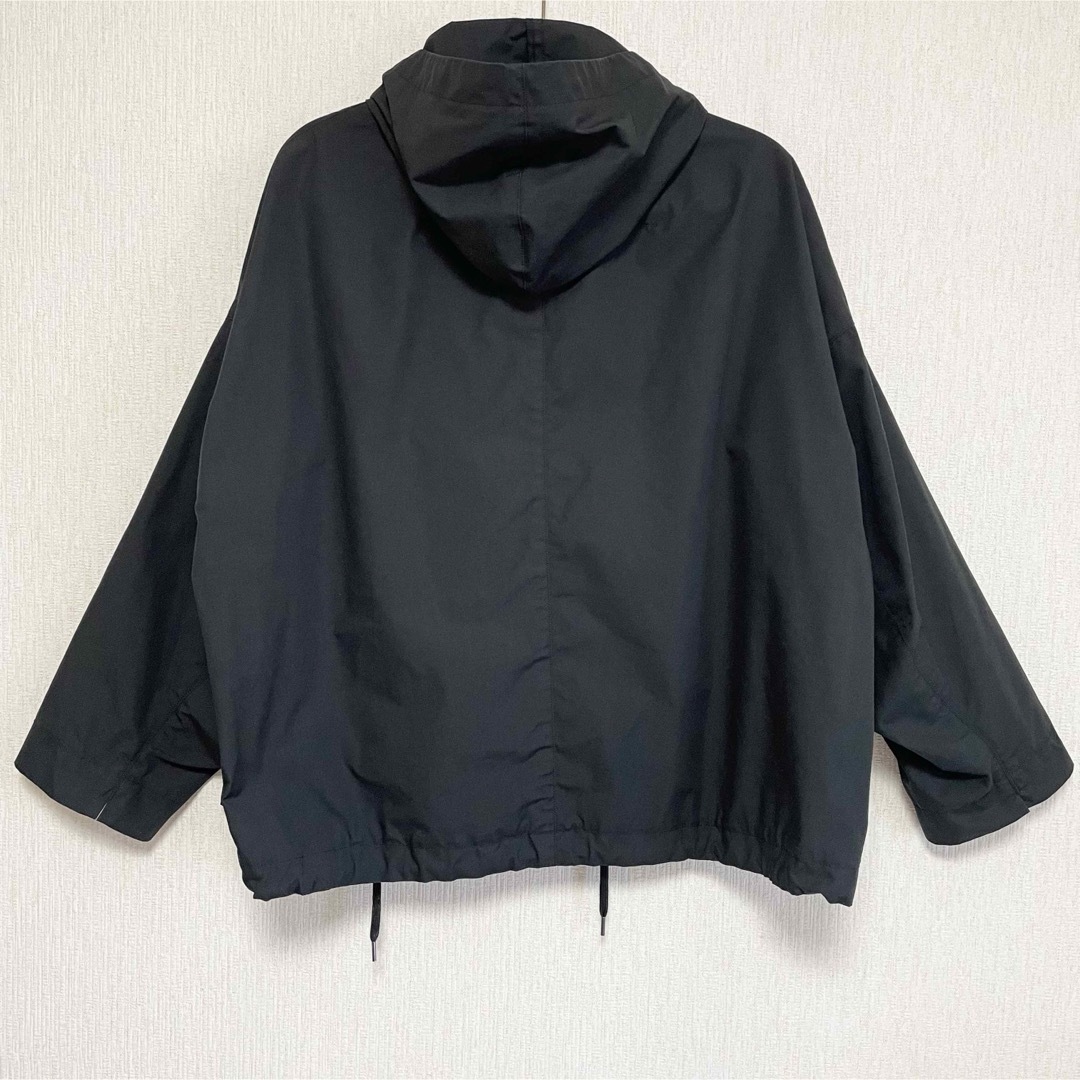FIRMUM フィルマム フード ジャケット ブラック XS 美品 アウター レディースのジャケット/アウター(ブルゾン)の商品写真