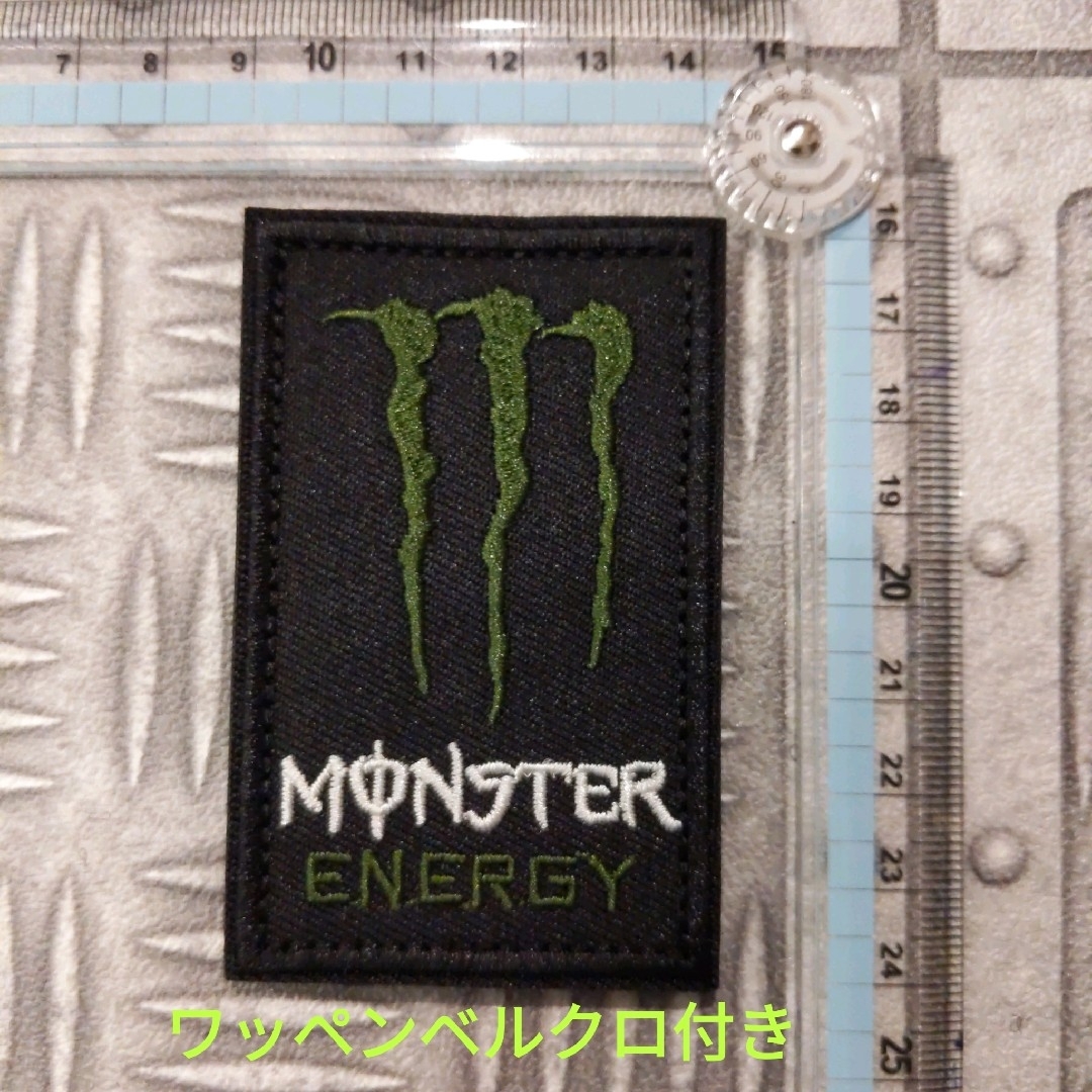 ミリタリー刺繍ワッペン MONSTERパッチです。 ベルクロ付き エンタメ/ホビーのミリタリー(個人装備)の商品写真