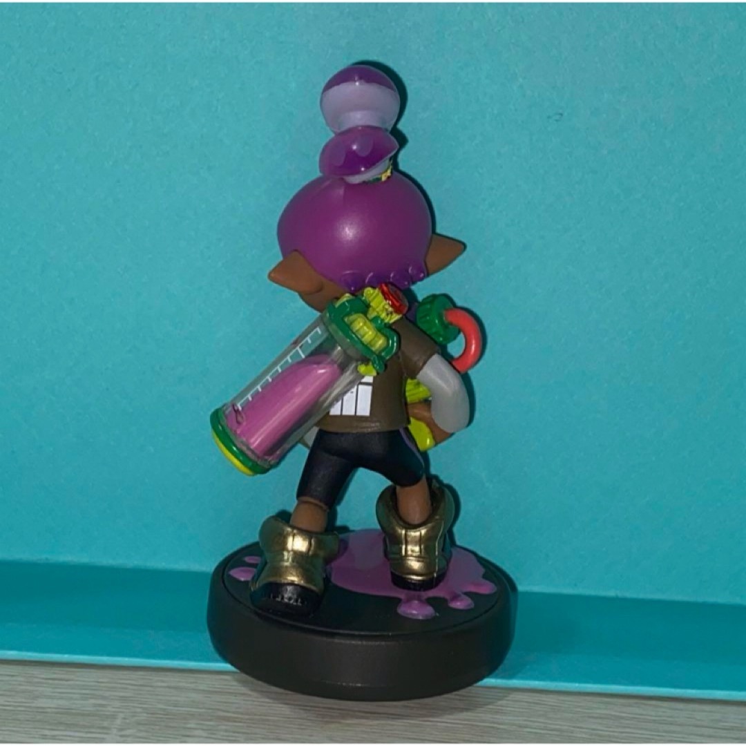 スプラトゥーン amiibo アミーボ ボーイ パープル エンタメ/ホビーのゲームソフト/ゲーム機本体(その他)の商品写真