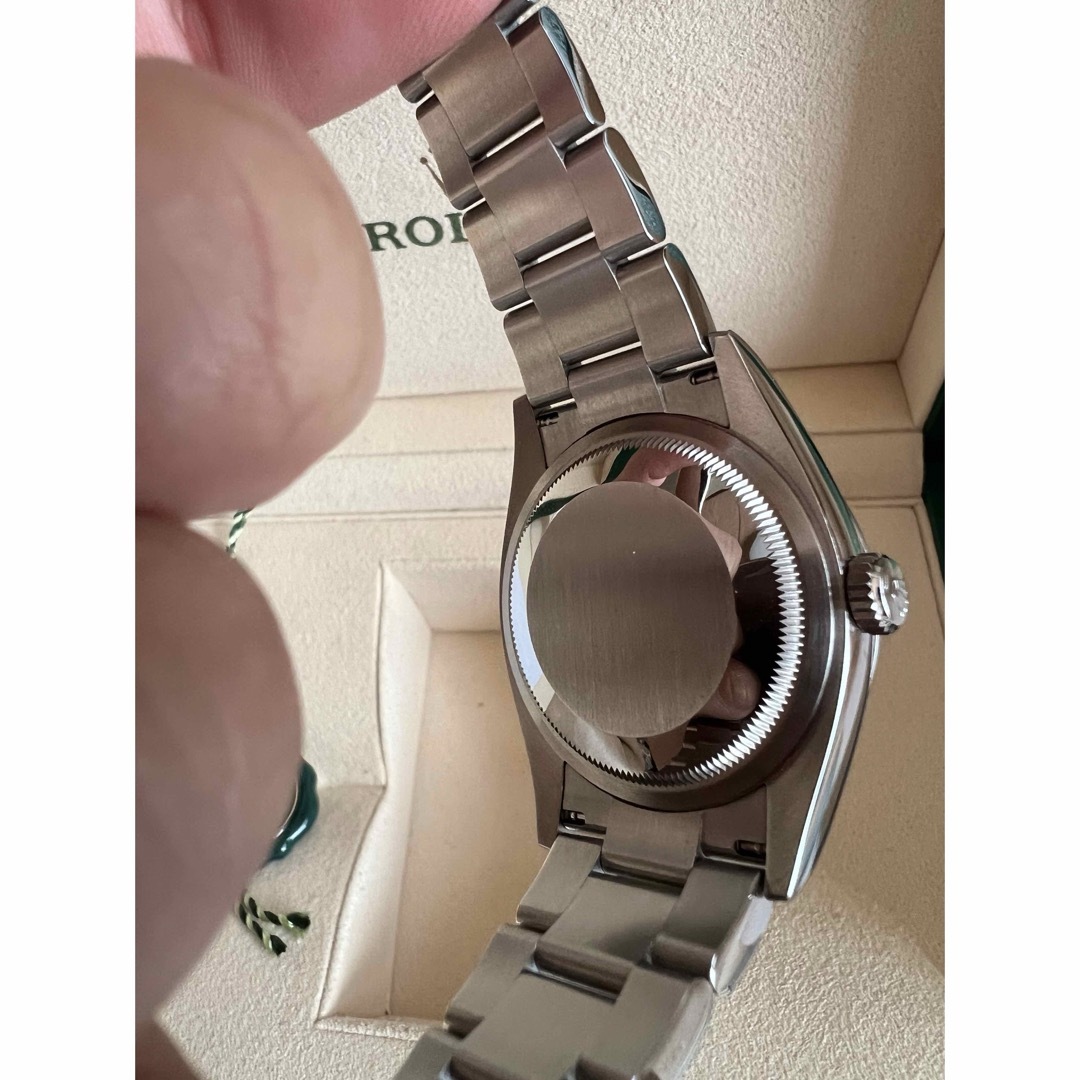 ROLEX(ロレックス)のロレックス　デイトジャスト　正規店購入　現行モデル126200 数回着用　美品！ メンズの時計(腕時計(アナログ))の商品写真