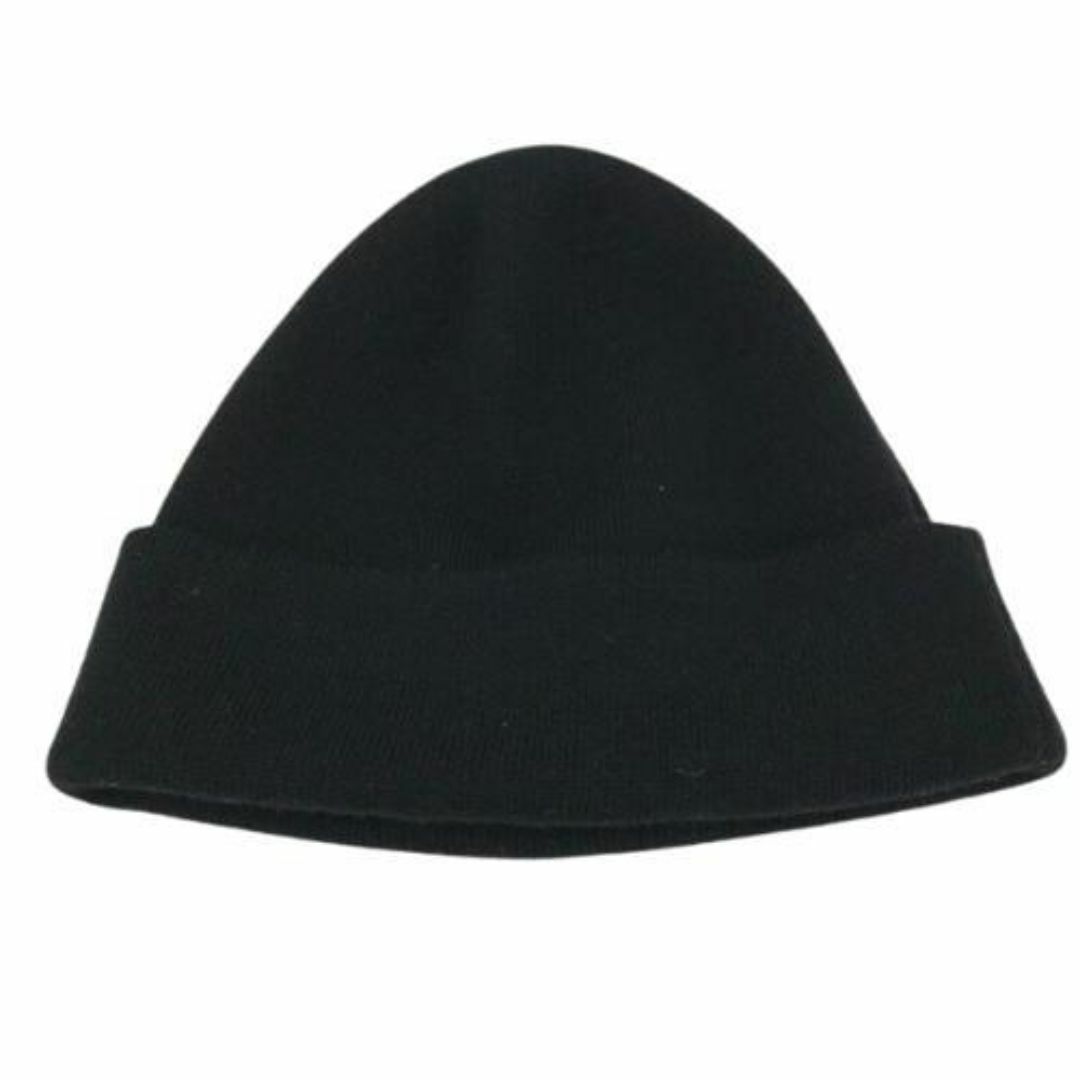 Gucci(グッチ)のグッチ ニット帽子 ビーニー帽 ブラック レディース メンズ 612118 メンズの帽子(ニット帽/ビーニー)の商品写真