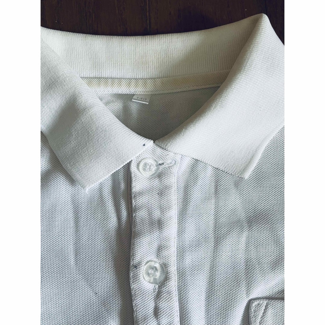 スクールポロシャツ キッズ/ベビー/マタニティのキッズ服男の子用(90cm~)(Tシャツ/カットソー)の商品写真