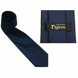 [Tigers] プロ野球グッズ 阪神タイガース ネクタイ THロゴ ネイビーブ(その他)