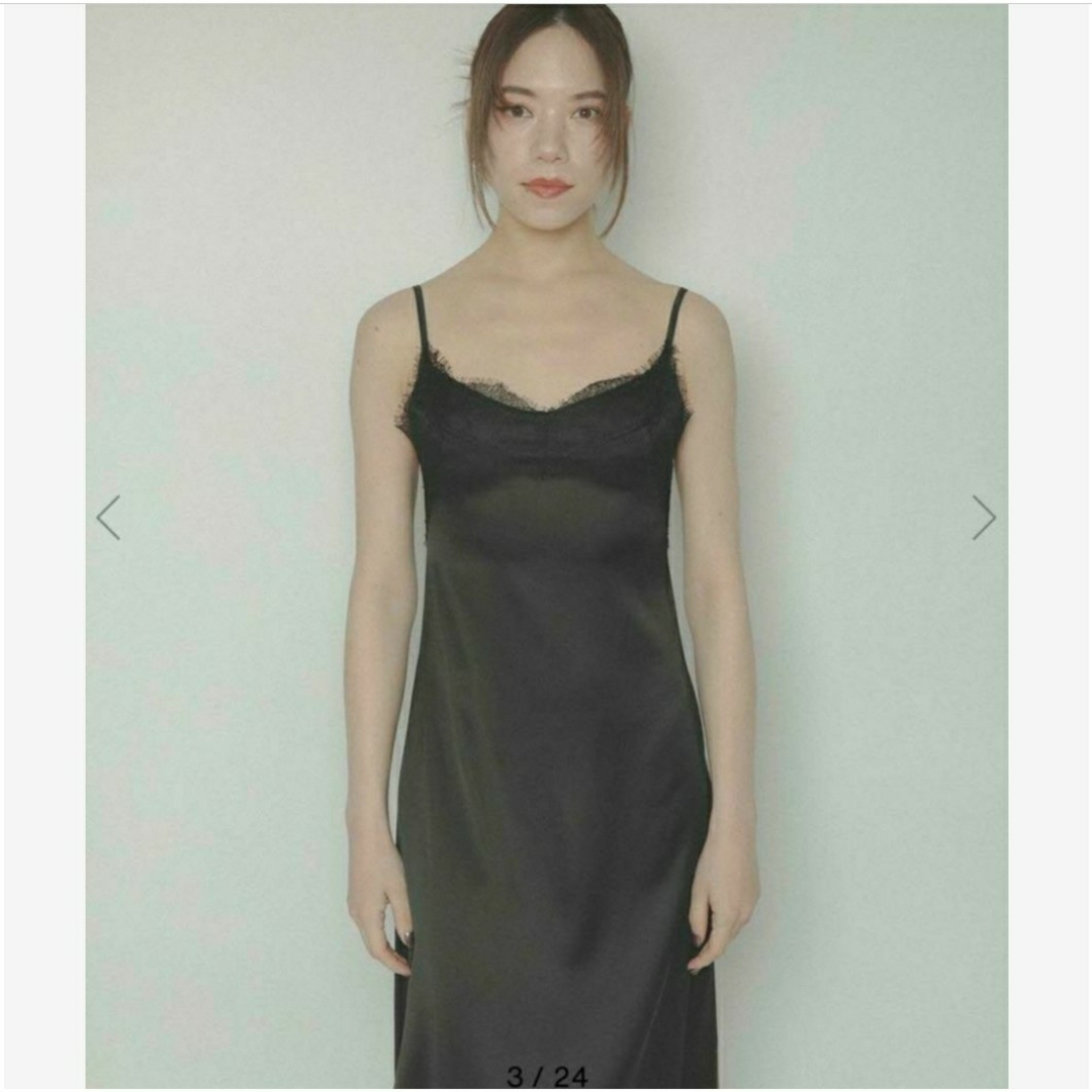 Bubbles(バブルス)のメルトザレディ　meltthelady　satin camisole dress レディースのワンピース(ロングワンピース/マキシワンピース)の商品写真