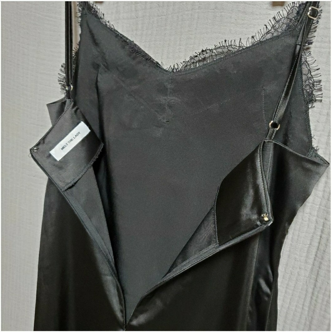 Bubbles(バブルス)のメルトザレディ　meltthelady　satin camisole dress レディースのワンピース(ロングワンピース/マキシワンピース)の商品写真