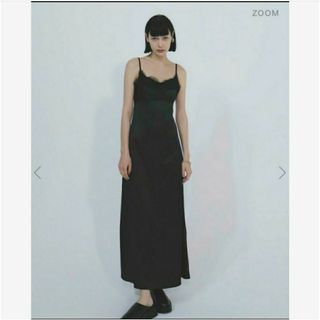 メルトザレディ　meltthelady　satin camisole dress