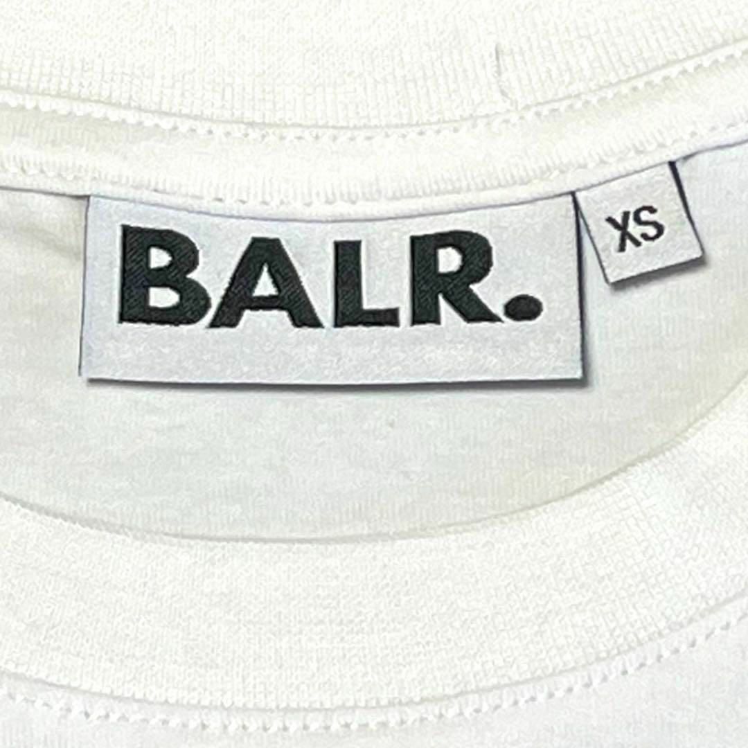 BALR. ボーラー Tシャツ 丸首 ホワイト 白 メンズ XS メンズのトップス(Tシャツ/カットソー(半袖/袖なし))の商品写真