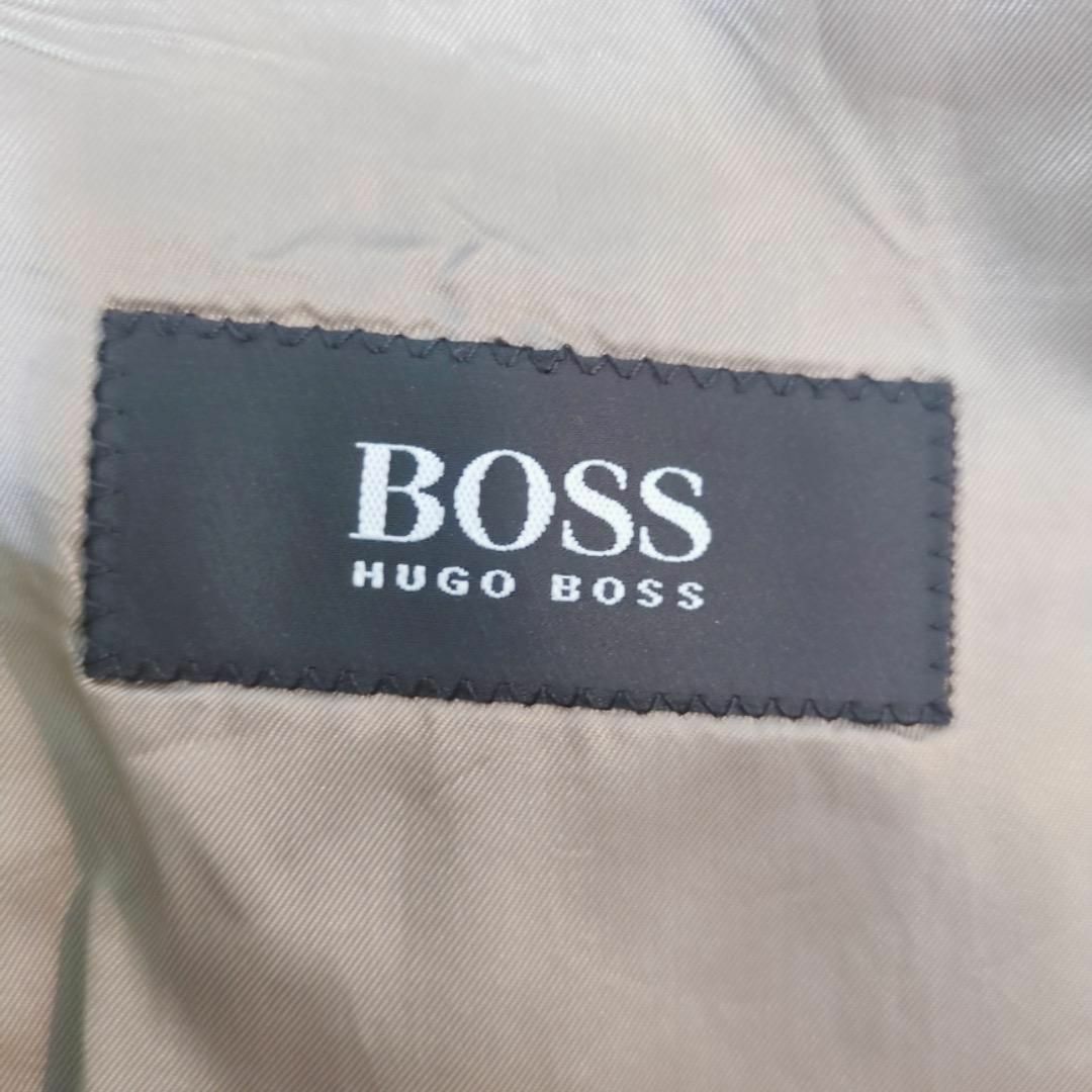 HUGO BOSS(ヒューゴボス)のMS100/HUGO BOSS ジャケット アウター スーツ 無地 ウール混 メンズのジャケット/アウター(テーラードジャケット)の商品写真