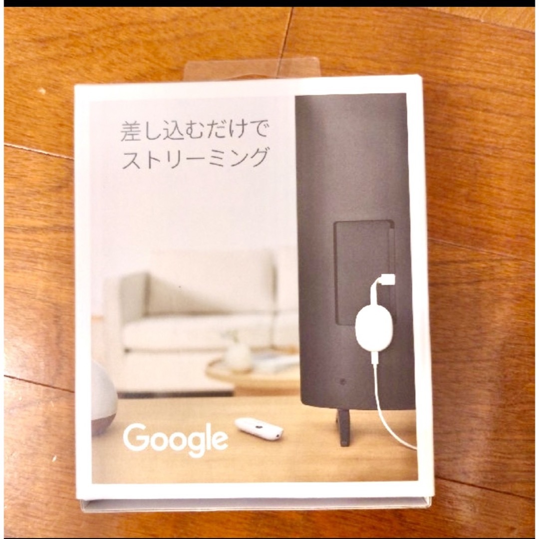 Google(グーグル)のGoogle グーグル Chromecast with Google  スマホ/家電/カメラのテレビ/映像機器(その他)の商品写真