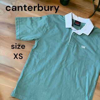 CANTERBURY - canterbury カンタベリー ポロシャツ ラガーシャツ メンズ XS