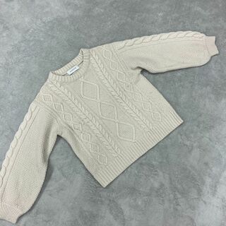 Simplicite - SIMPLICITE セーター ホワイト 長袖 カットソー レディース 