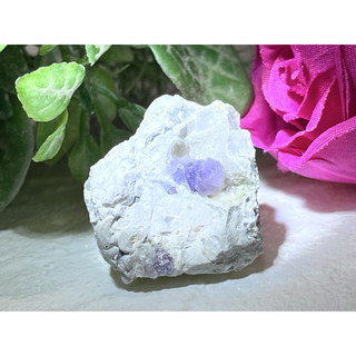 かぐや姫水晶☪︎⋆˚ 福島県産　アメジスト　紫水晶　ラフストーン　原石(置物)