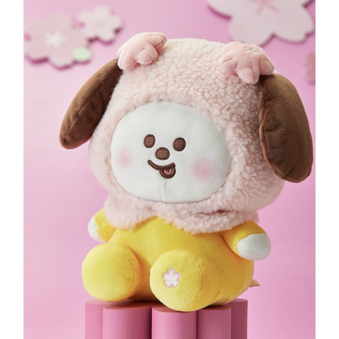 BT21(ビーティーイシビル)のBT21 SPRING DAYS ぬいぐるみ EDITION CHIMMY エンタメ/ホビーのタレントグッズ(アイドルグッズ)の商品写真