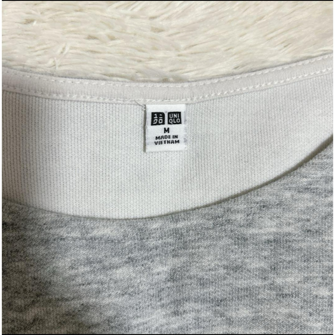 UNIQLO(ユニクロ)のUNIQLO ダブルフェイスプルオーバー ゆったり オーバーサイズ レディースのトップス(トレーナー/スウェット)の商品写真