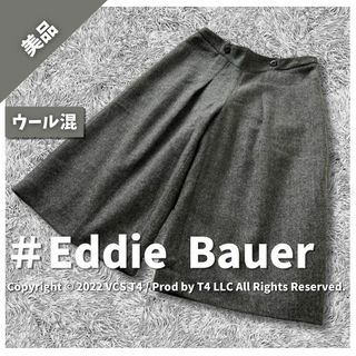 Eddie Bauer - 【美品】エディー バウアー ハーフパンツ M ウール混 グレー 秋冬 ✓3447