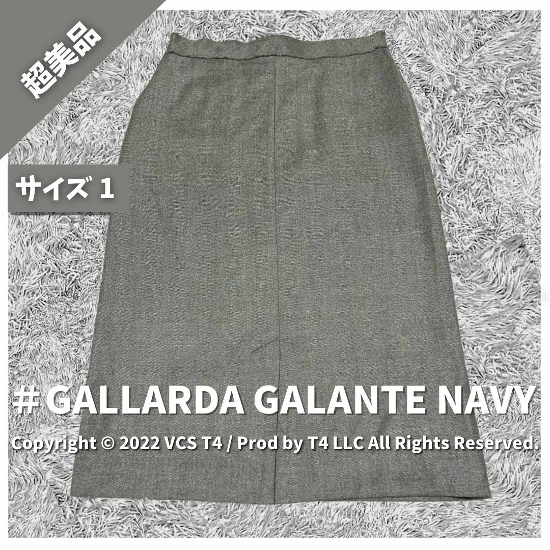 GALLARDA GALANTE(ガリャルダガランテ)の【超美品】ガリャルダガランテ ひざ丈スカート 1 ライトグレー ✓3439 レディースのスカート(ひざ丈スカート)の商品写真