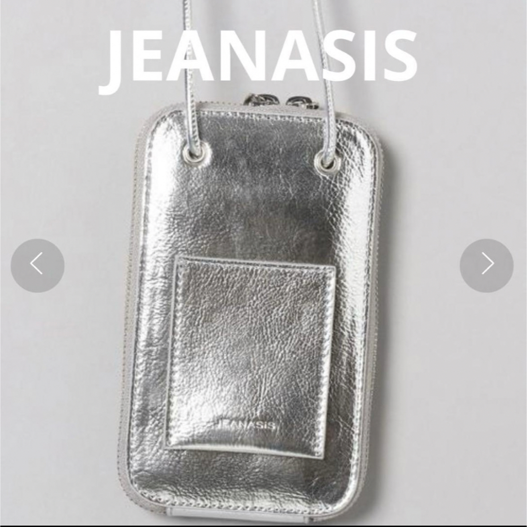 JEANASIS(ジーナシス)のJEANASIS モバイルウォレットショルダー レディースのバッグ(ショルダーバッグ)の商品写真