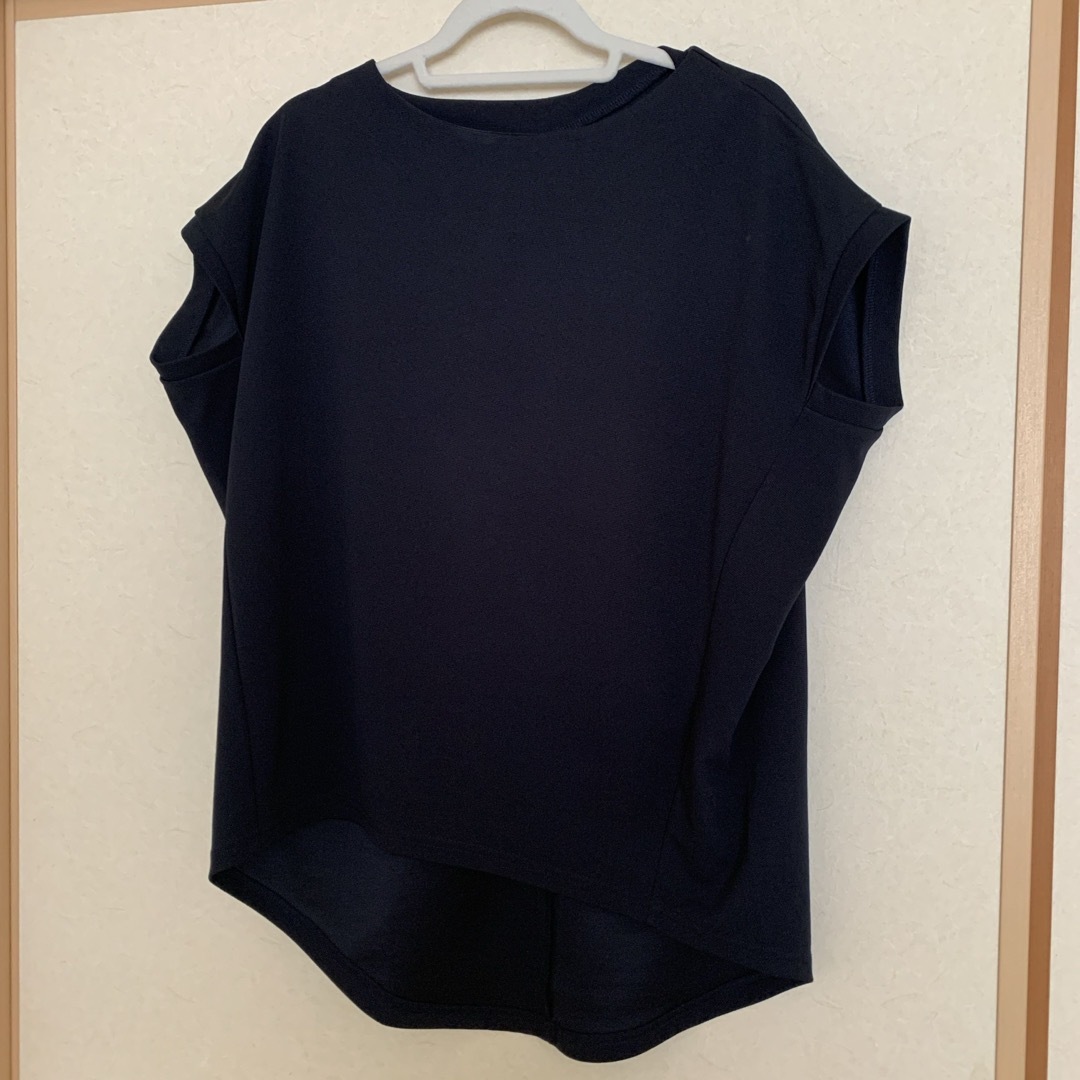 カットソー　婦人　レディース　L L レディースのトップス(シャツ/ブラウス(半袖/袖なし))の商品写真