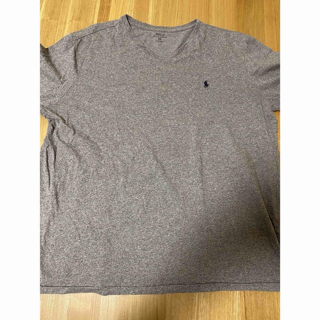 POLO RALPH LAUREN(ポロラルフローレン)のラルフローレン／ロングTシャツ／サイズXXL／グレー メンズのトップス(Tシャツ/カットソー(七分/長袖))の商品写真