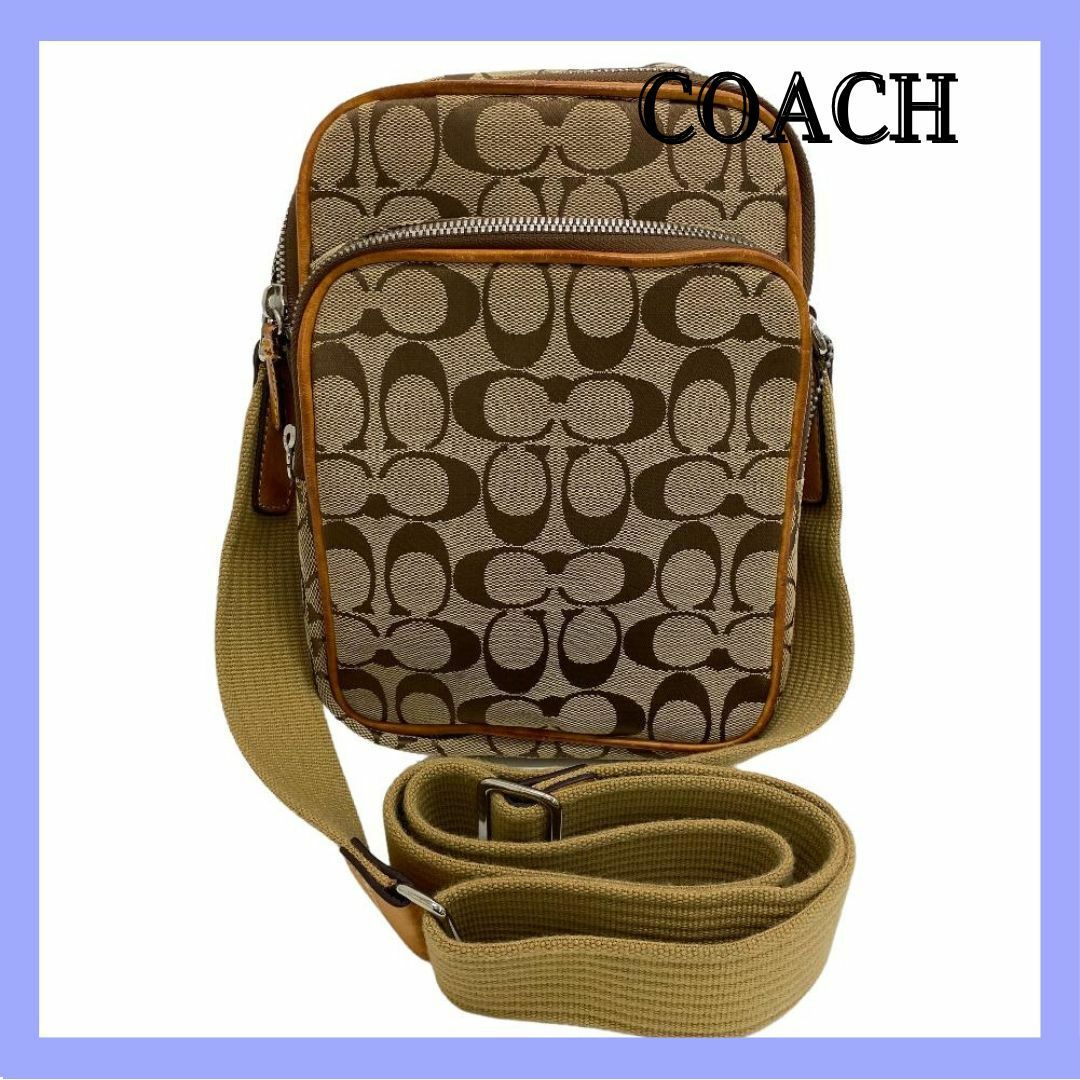 COACH(コーチ)のコーチ シグネチャー 4270 ショルダーバッグ キャンバス レザー レディースのバッグ(ショルダーバッグ)の商品写真