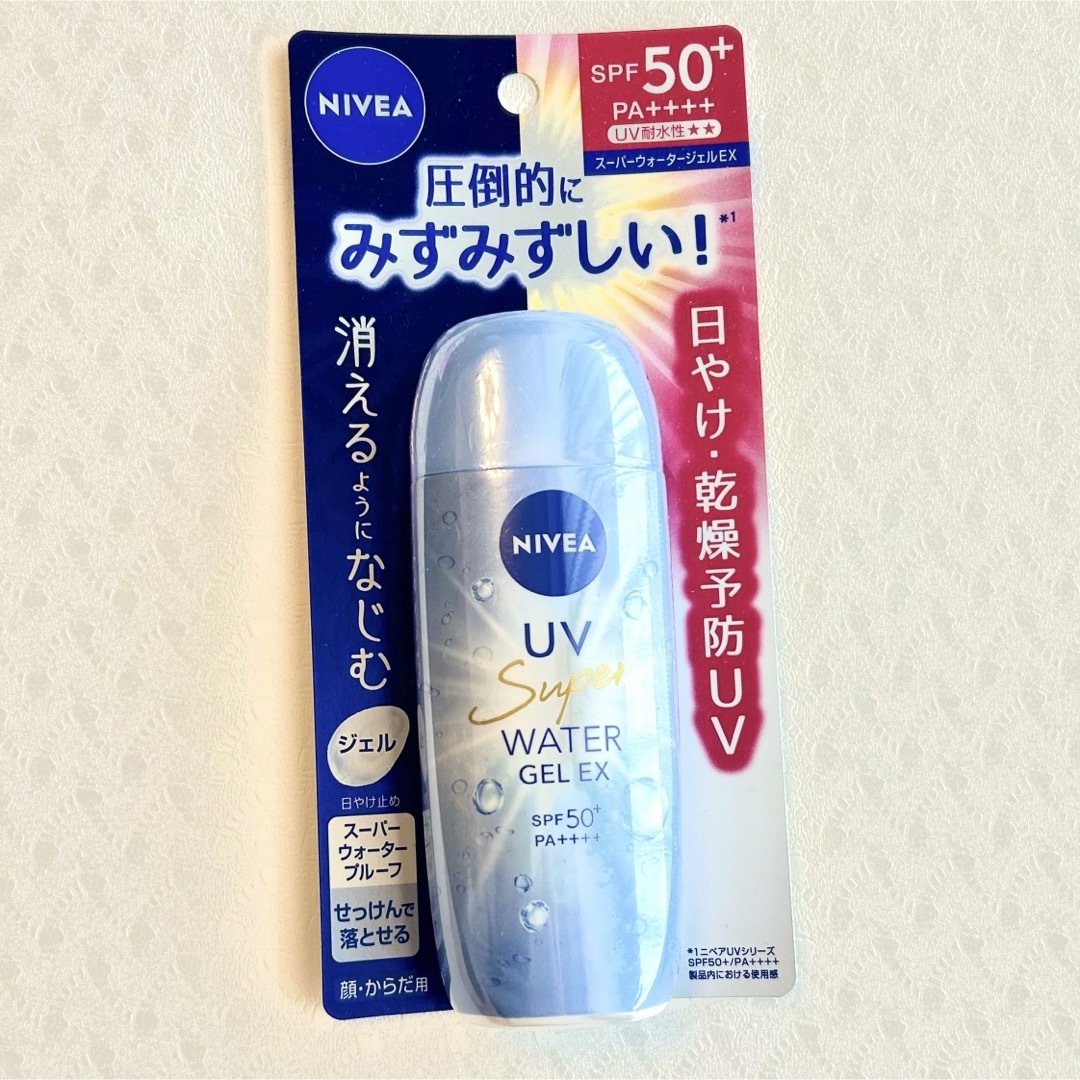 ニベア(ニベア)のNIVEA ニベア UV ウォータージェルEX SPF50 80g 日焼け止め コスメ/美容のボディケア(日焼け止め/サンオイル)の商品写真