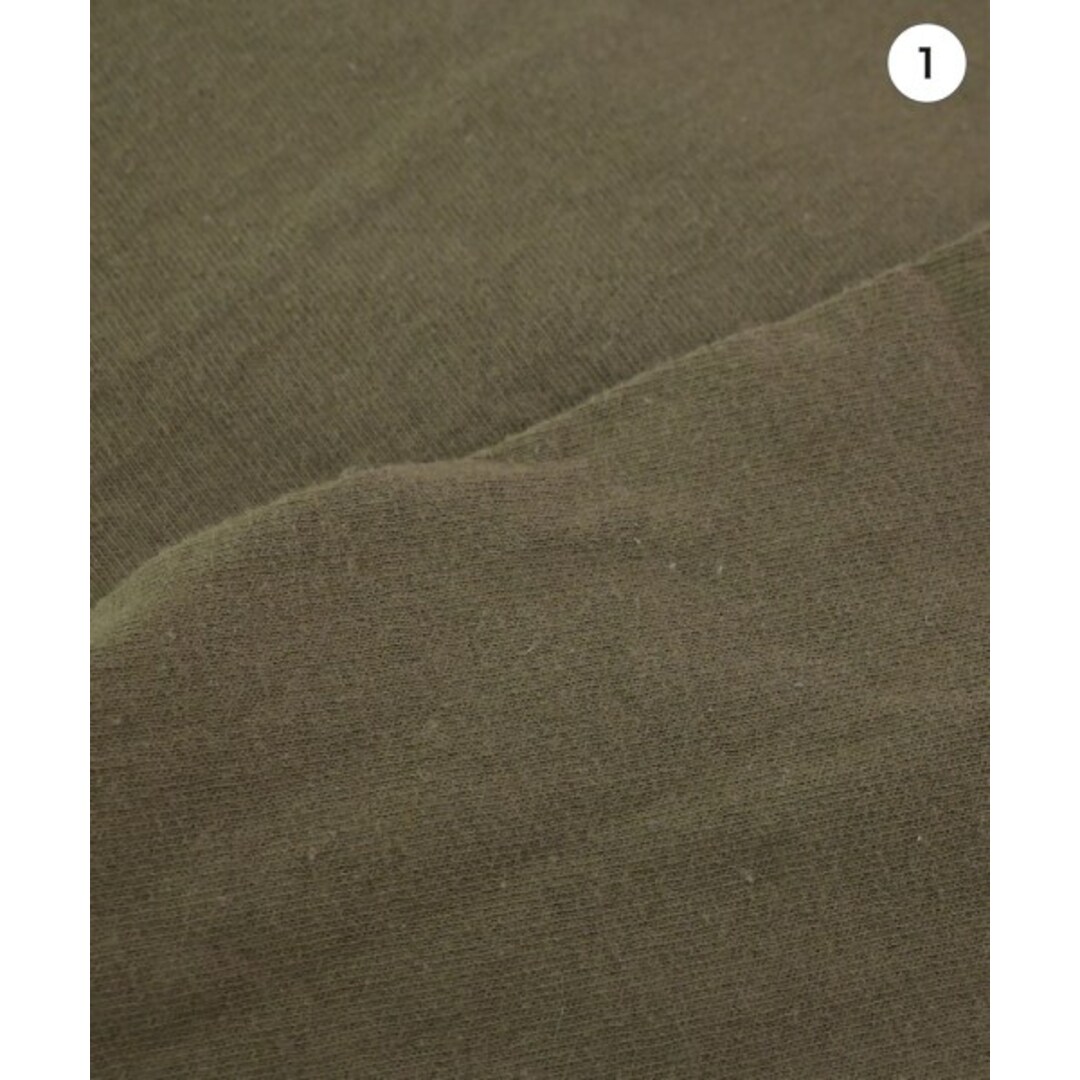 PRE_ プレ Tシャツ・カットソー -(M位) カーキ 【古着】【中古】 レディースのトップス(カットソー(半袖/袖なし))の商品写真