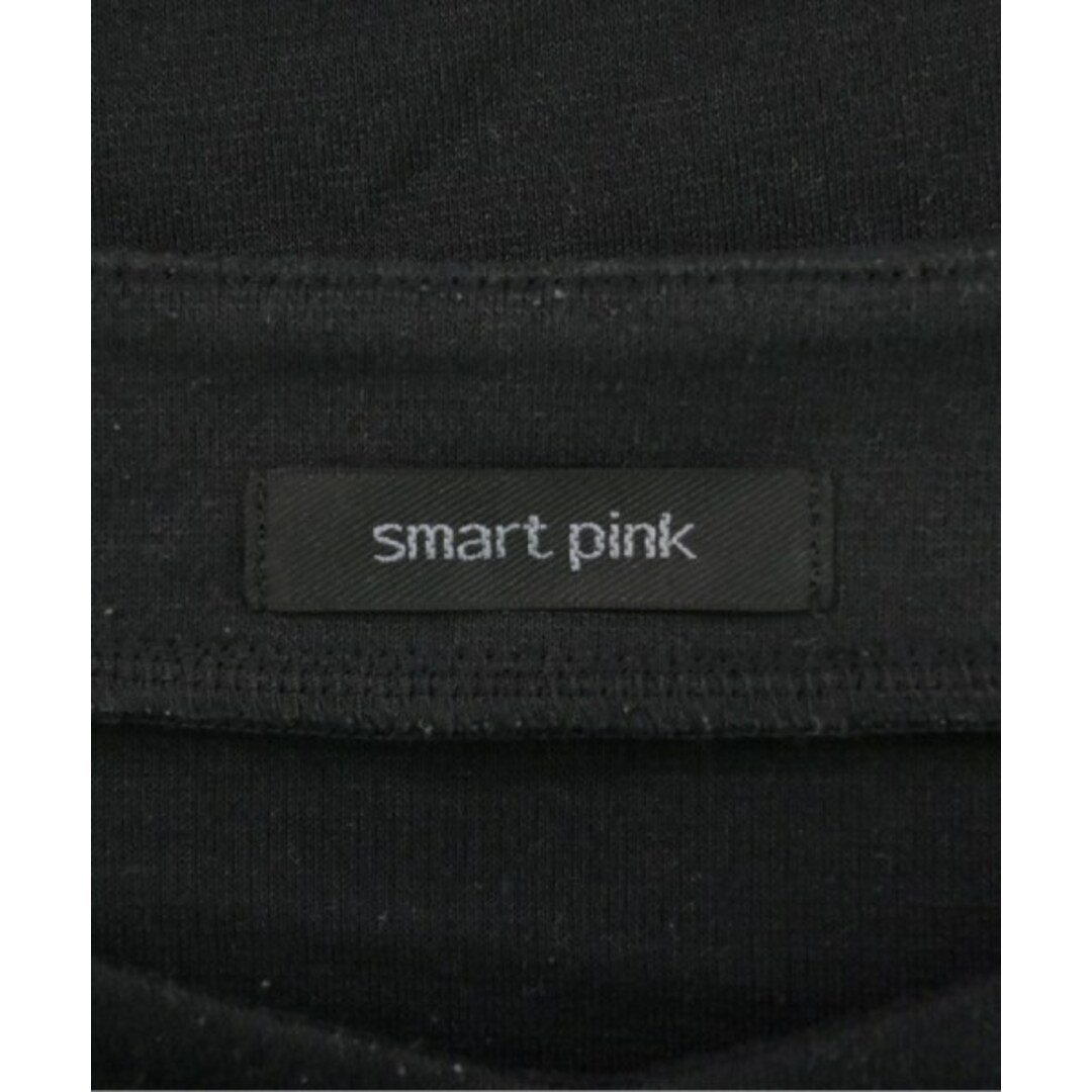 smart pink(スマートピンク)のsmart pink スマートピンク Tシャツ・カットソー 40(M位) 黒x紺 【古着】【中古】 レディースのトップス(カットソー(半袖/袖なし))の商品写真