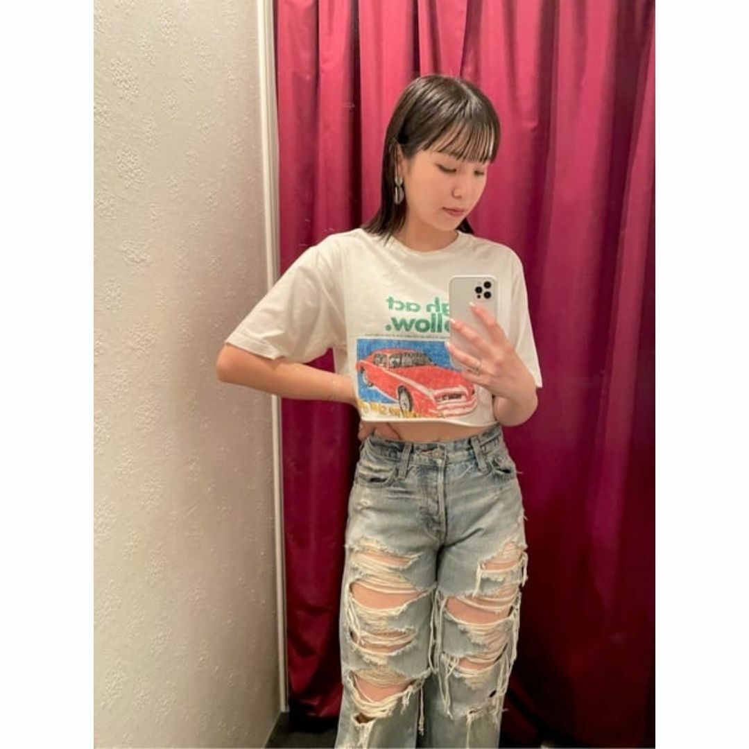 moussy(マウジー)のMOUSSY♡MIDRISE STRAIGHT レディースのパンツ(デニム/ジーンズ)の商品写真